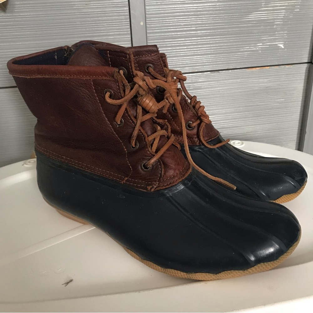 saltwater duck boots sperry